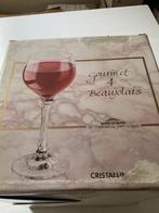 Kristallen wijnglazen, Antiek en Kunst, Antiek | Glaswerk en Kristal, Ophalen of Verzenden