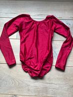 Turnmailliot - Maat 8 jaar, Zo goed als nieuw, Turnpak(je), Rood, Kindermaat 122 t/m 140