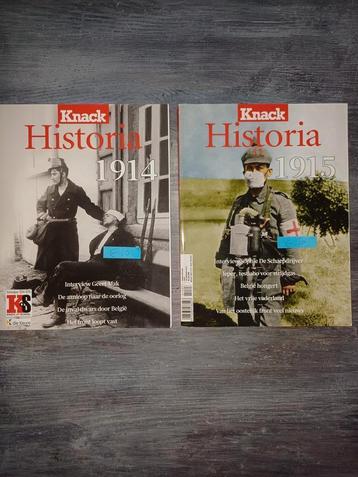 Historia Knack deel 1& 2: 1914, 1915, 1916,1917 beschikbaar voor biedingen