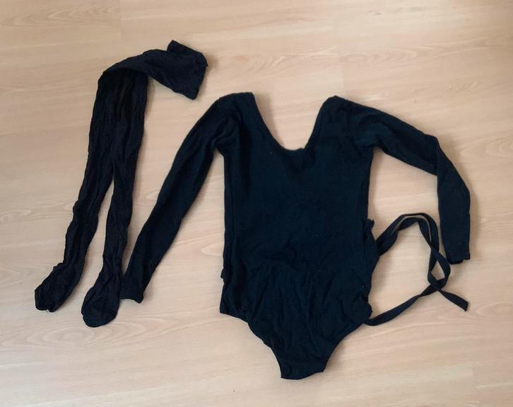 Dansoutfit Repetto Paris 36-38, Kleding | Dames, Sportkleding, Zo goed als nieuw, Maat 36 (S), Zwart, Ophalen of Verzenden