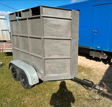 Kleinvee aanhangwagen, Auto diversen, Aanhangers en Bagagewagens, Ophalen, Gebruikt