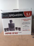 XPS 510 hercules speakers 5.1, TV, Hi-fi & Vidéo, Ensemble surround complet, Enlèvement, Utilisé