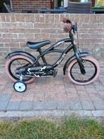 14 inch fietsje mat zwart, Ophalen, Zijwieltjes, Gebruikt, Minder dan 16 inch