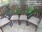 4 antieke stoelen eik klassiek meubel stoel retro antiek, Huis en Inrichting, Ophalen of Verzenden, Hout, Antiek Klassiek, Vier