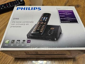 Téléphone sans fil Philips D705 avec répondeur  disponible aux enchères