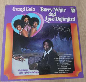 LP  Barry White And Love Unlimited - Grand Gala beschikbaar voor biedingen