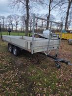 Aanhangwagen dubbelasser, Ophalen of Verzenden