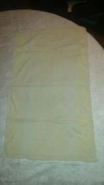 Vintage serviette beige 65x40cm, Maison & Meubles, Comme neuf, Beige, Envoi