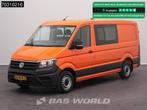 Volkswagen Crafter 102pk Dubbel Cabine L3H2 Airco Werkplaats, Cuir, 75 kW, Achat, Euro 6