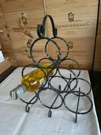Casier à vin en fer forgé pour 6 bouteilles, Moins de 50 cm, Comme neuf, Enlèvement, 5 à 15 bouteilles