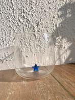Glas met blauwe ster - Nieuw, Ophalen, Zo goed als nieuw