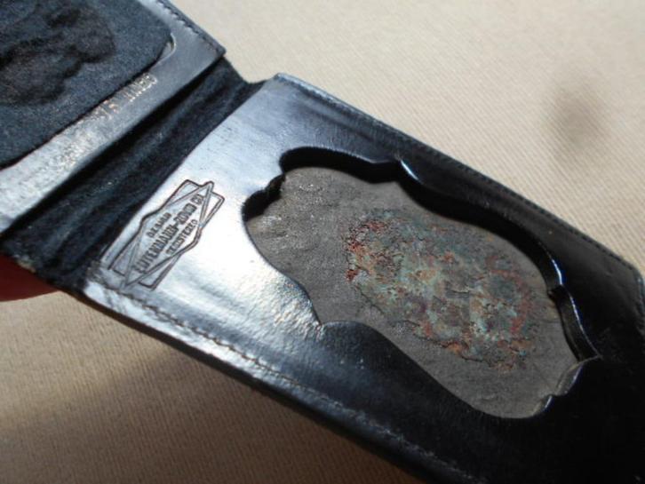 porte-badge, États-Unis, police, #3, Collections, Objets militaires | Général, Autres, Enlèvement ou Envoi