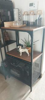 Industrieel kastje (ikea), Huis en Inrichting, Kasten | Overige, Ophalen, Zo goed als nieuw