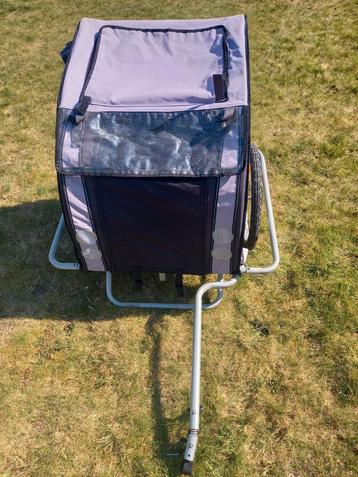 Remorque de vélo pour chien No Limit Doggy Liner Paris Delux, Remorque pour chien, 40 à 60 kg, Pliable, No Limit Doggy Liner Paris Deluxe