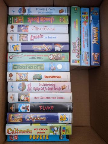 17 kindervideo cassettes beschikbaar voor biedingen