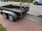 Dubbelas aanhangwagen 750kg, Ophalen, Zo goed als nieuw