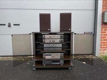 Grundig 1700 hifi keten met meubel - werkend