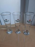 Carlsberg bierglazen set van 3 glazen, Verzamelen, Ophalen