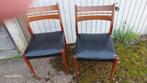 Vintage jaren 60 Scandinavische stoelen  mooi design, Ophalen of Verzenden