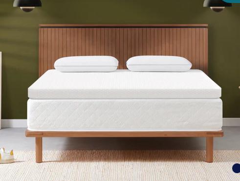 Hypnia Bamboo TOPPER, Huis en Inrichting, Slaapkamer | Boxsprings, Zo goed als nieuw, 160 cm, 200 cm, Wit, Ophalen