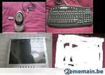 Écran plat tft lcd 17 pouces + souris + clavier pour PC, Ophalen