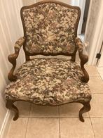Prachtige antieke stoel - fauteuil, Comme neuf, Tissus, Enlèvement, Landelijk klassiek