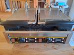 Professionele dubbele buffalo panini/ croque machine, Ophalen, Gebruikt, Fornuis, Frituur en Grillen