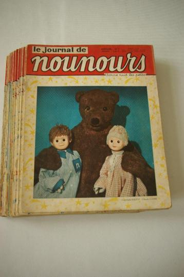 Le Journal de Nounours Beau petit lot Les 23 premiers ! beschikbaar voor biedingen