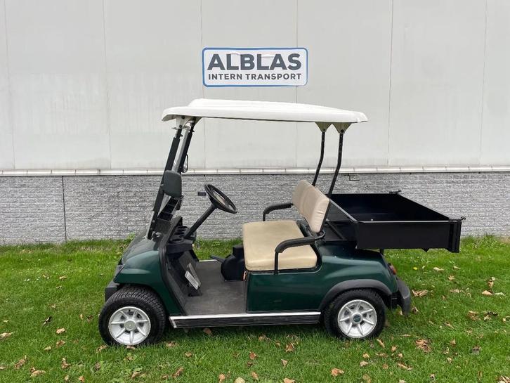 Onbekend D-line Golfkar met verlichting met nieuwe laadbak, Sport en Fitness, Golf, Gebruikt, Golfkar, Overige merken