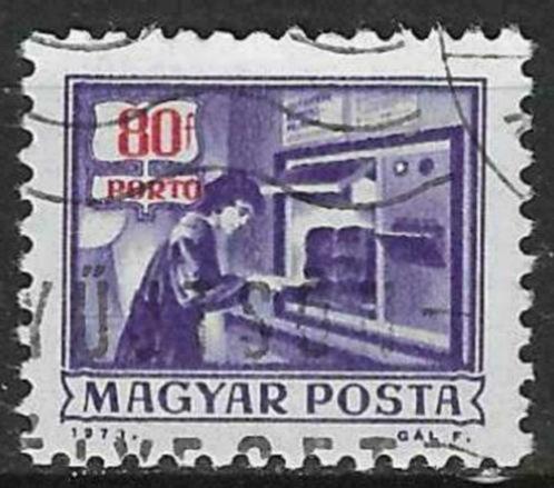 Hongarije 1973 - Yvert 237TX - Taxzegel (ST), Postzegels en Munten, Postzegels | Europa | Hongarije, Gestempeld, Verzenden