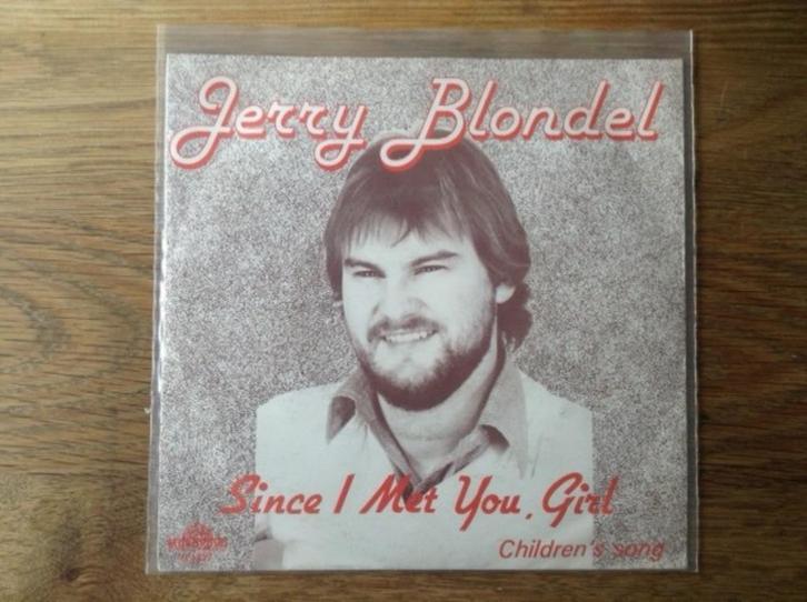 single jerry blondel, CD & DVD, Vinyles Singles, Single, Pop, 7 pouces, Enlèvement ou Envoi