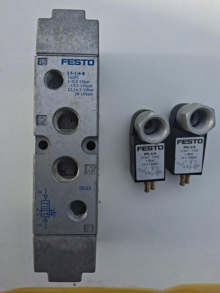 vanne pneumatique Festo 14295, Bricolage & Construction, Outillage | Pièces de machine & Accessoires, Neuf, Enlèvement ou Envoi