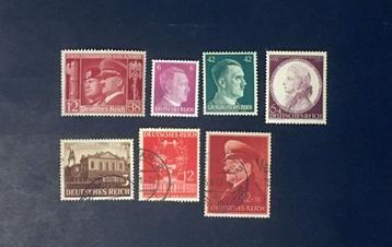 Serie postzegels Duitse rijk uitgave 1941