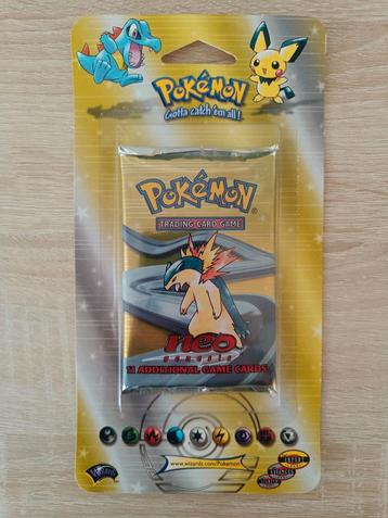 Pokémon Neo Genesis blister vintage  beschikbaar voor biedingen