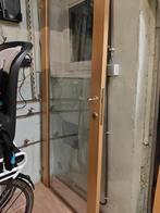 mooie binnendeur met glas, Doe-het-zelf en Bouw, Ophalen, 80 tot 100 cm, Binnendeur, Zo goed als nieuw