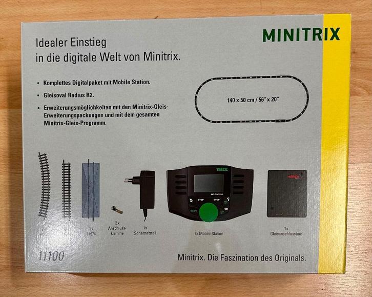 Minitrix Digital Startset Spoor N, Hobby en Vrije tijd, Modeltreinen | N-Spoor, Nieuw, Overige typen, Gelijkstroom, Trix, Ophalen