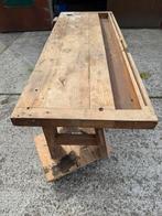 Oude Houten werkbank, Ophalen