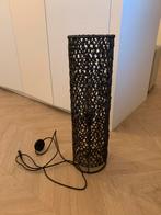Staande lamp zwart, Huis en Inrichting, Lampen | Vloerlampen, Ophalen, Zo goed als nieuw