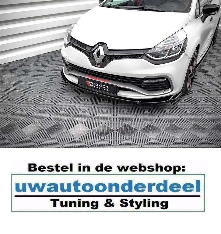 Maxton Design Spoiler Splitter Lip Renault Clio RS, Auto diversen, Tuning en Styling, Verzenden