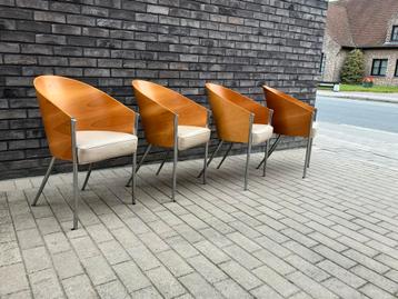4 chaises King Costes, Philippe Starck, Aleph Driade