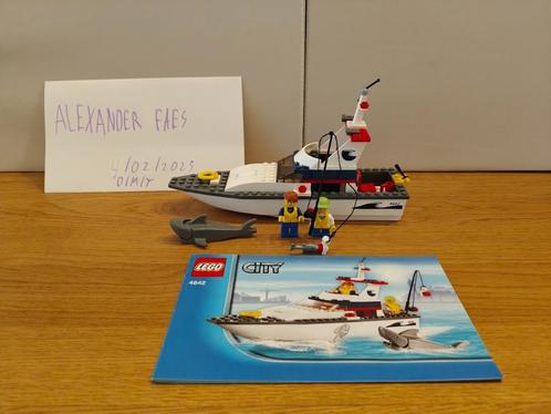 LEGO City Fishing Boat 4642, Kinderen en Baby's, Speelgoed | Duplo en Lego, Zo goed als nieuw, Lego, Complete set, Ophalen of Verzenden