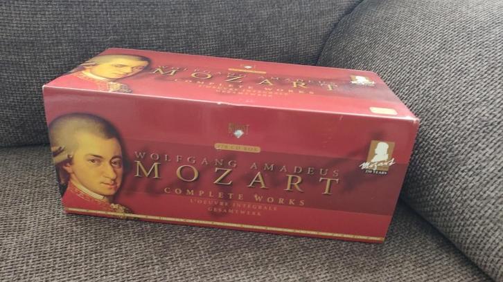 Wolfgang Amadeus Mozart . 170cd . Alle werken, Cd's en Dvd's, Cd's | Klassiek, Zo goed als nieuw, Orkest of Ballet, Ophalen