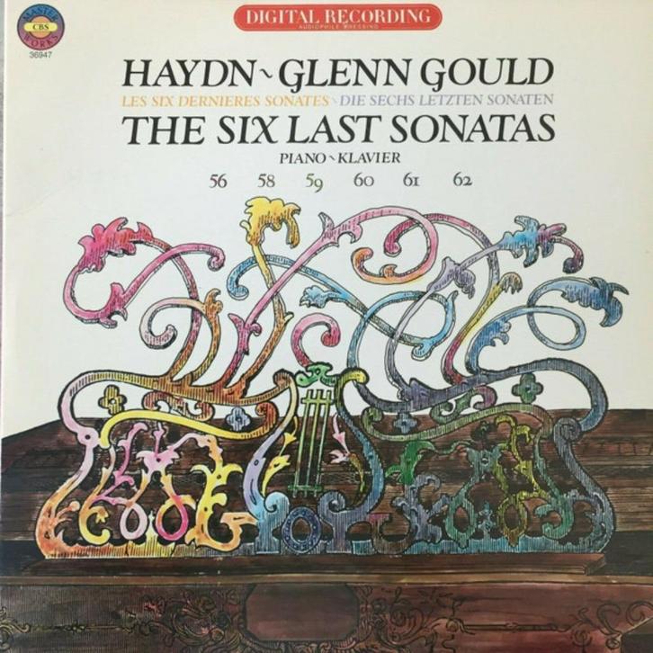 2x LP Haydn 6 Last Piano Sonatas - Glenn Gould 1982 Mint, Cd's en Dvd's, Vinyl | Klassiek, Zo goed als nieuw, Ophalen of Verzenden