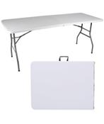 Partytafel plooitafel campingtafel picknicktafel 180 x 75cm, Ophalen, Zo goed als nieuw