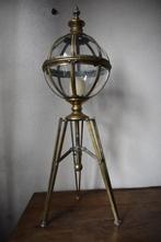 Bollamp ca 100x 33 cm lantaarn driepoot SPOETNIK DDR lamp, Antiek en Kunst, Ophalen of Verzenden