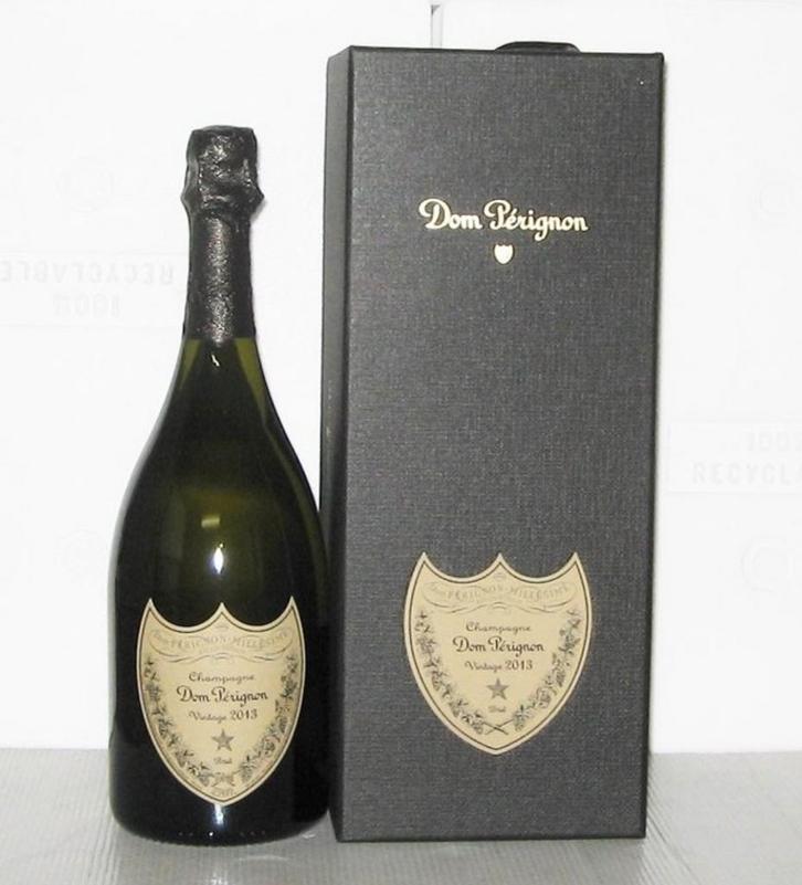 2013 Dom Pérignon – Champagne Brut (Vintage), Verzamelen, Wijnen, Zo goed als nieuw, Champagne, Frankrijk, Ophalen