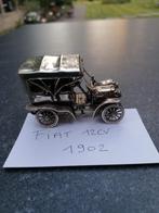 Fiat 12CV 1902 oldtimer in zilver, Ophalen