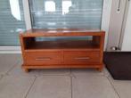 Tv-meubel in teak, Huis en Inrichting, Kasten |Televisiemeubels, Ophalen, 100 tot 150 cm, Teakhout, Zo goed als nieuw