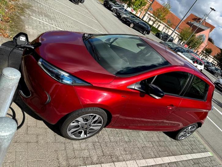 Renault Zoe, Auto's, Renault, Bedrijf, ZOE, Achteruitrijcamera, Airconditioning, Climate control, Cruise Control, Elektrisch, Rood