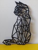 Kat 3d silhouet decoratie, Huis en Inrichting, Ophalen of Verzenden, Nieuw